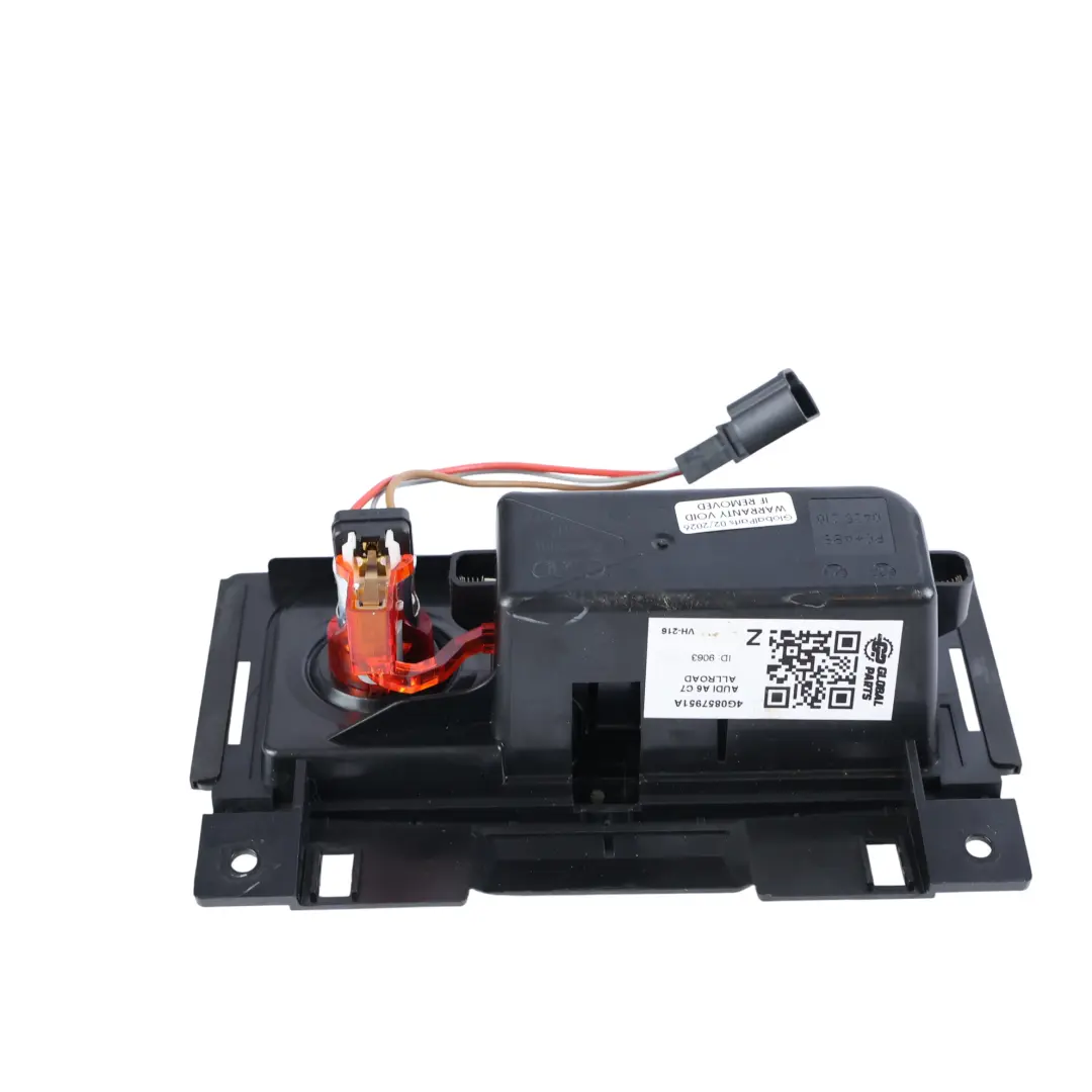 Audi A6 C7 Console Centrale Tunnel Scomparto Portaoggetti Trim - SKU 4G0857951A - Numero di parte 4G0857951A