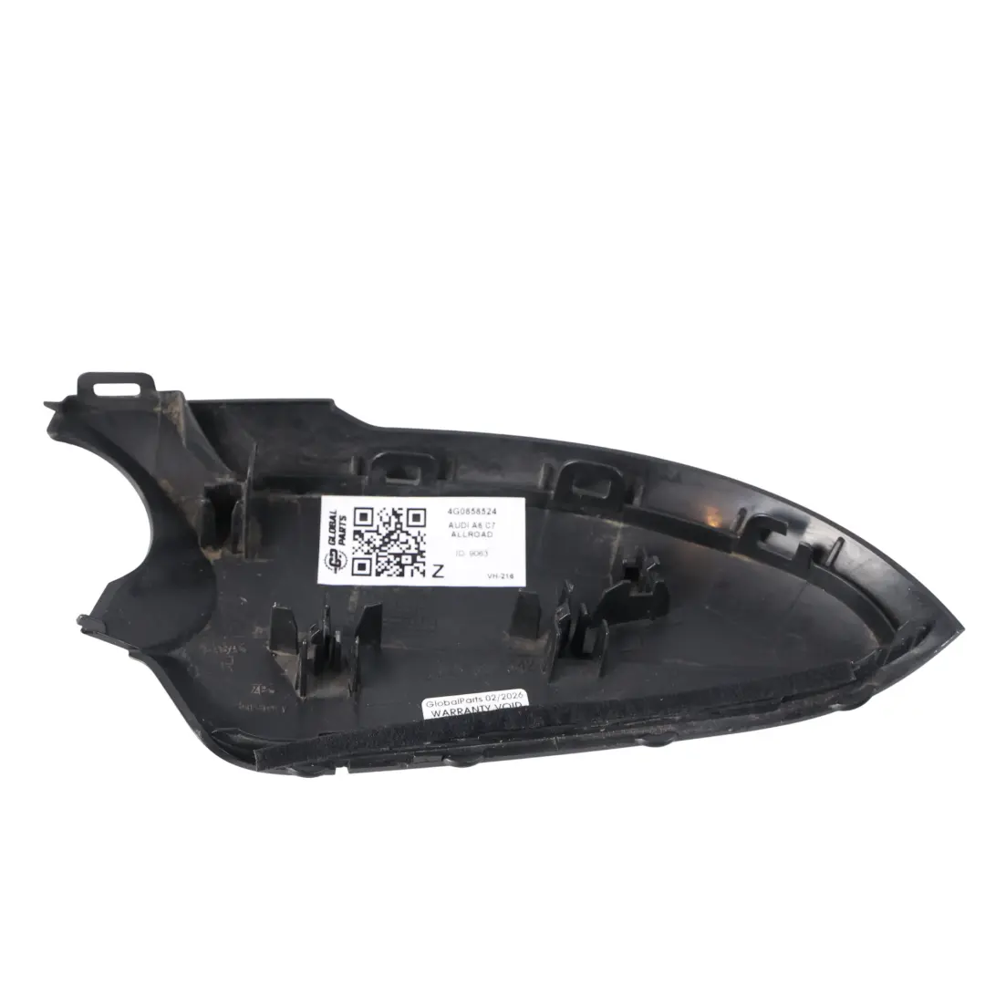 Audi A6 C7 Allroad S6 C7 Osłona Obudowa Lusterka Bocznego Prawa - SKU 4G0858524 - Numer Części 4G0858524