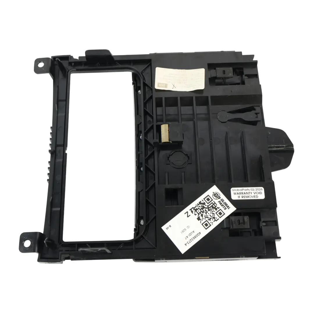 Audi A6 C7 Aschenbecher Hinten Fach Abdeckung Lagerung Silber Grau - SKU 4G0863273-4 - Teilenummer 4G0863273