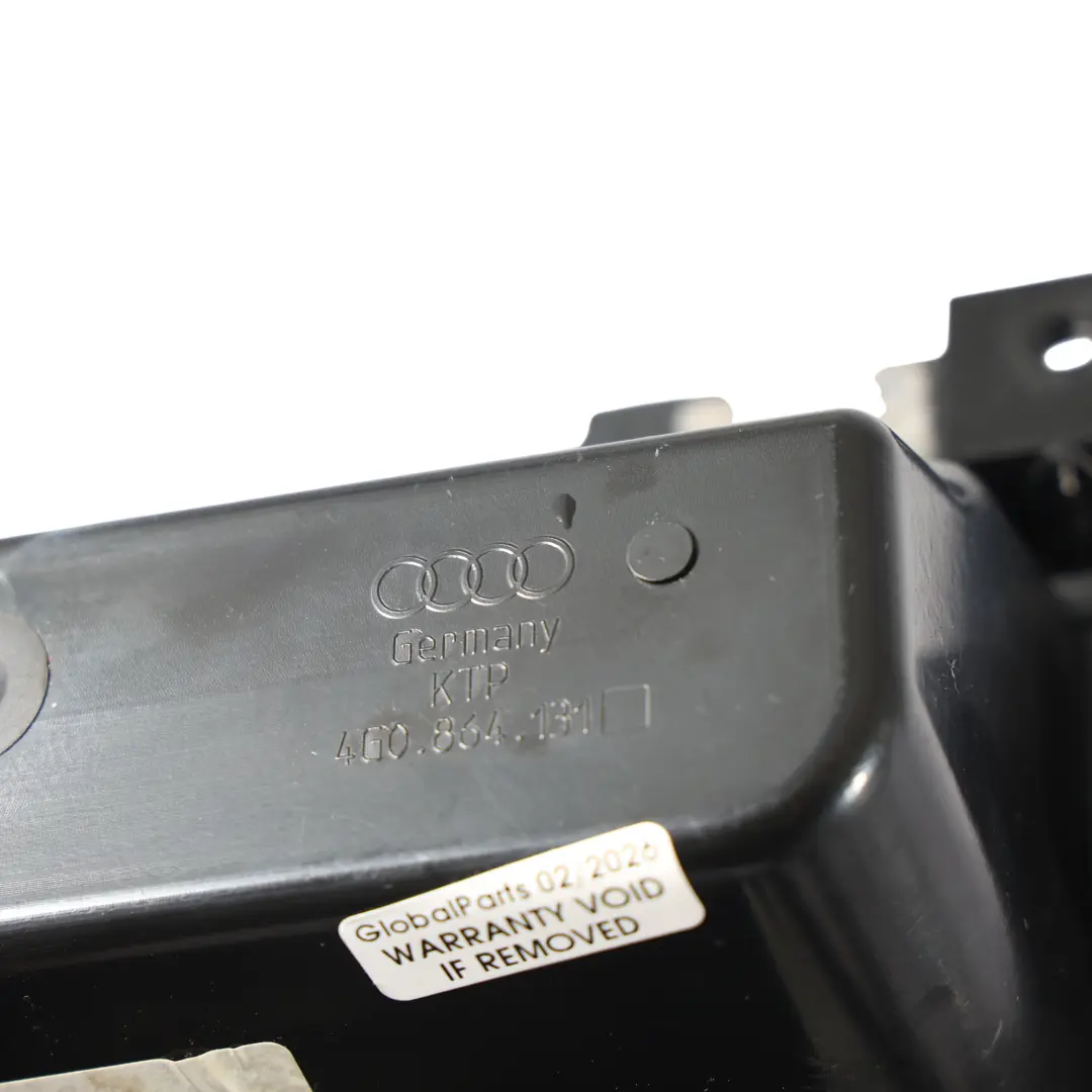 Audi A6 C7 A7 4G Mittelkonsole Aschenbecher Hinten Ablagefach Schwarz - SKU 4G0863273A - Teilenummer 4G0863273A