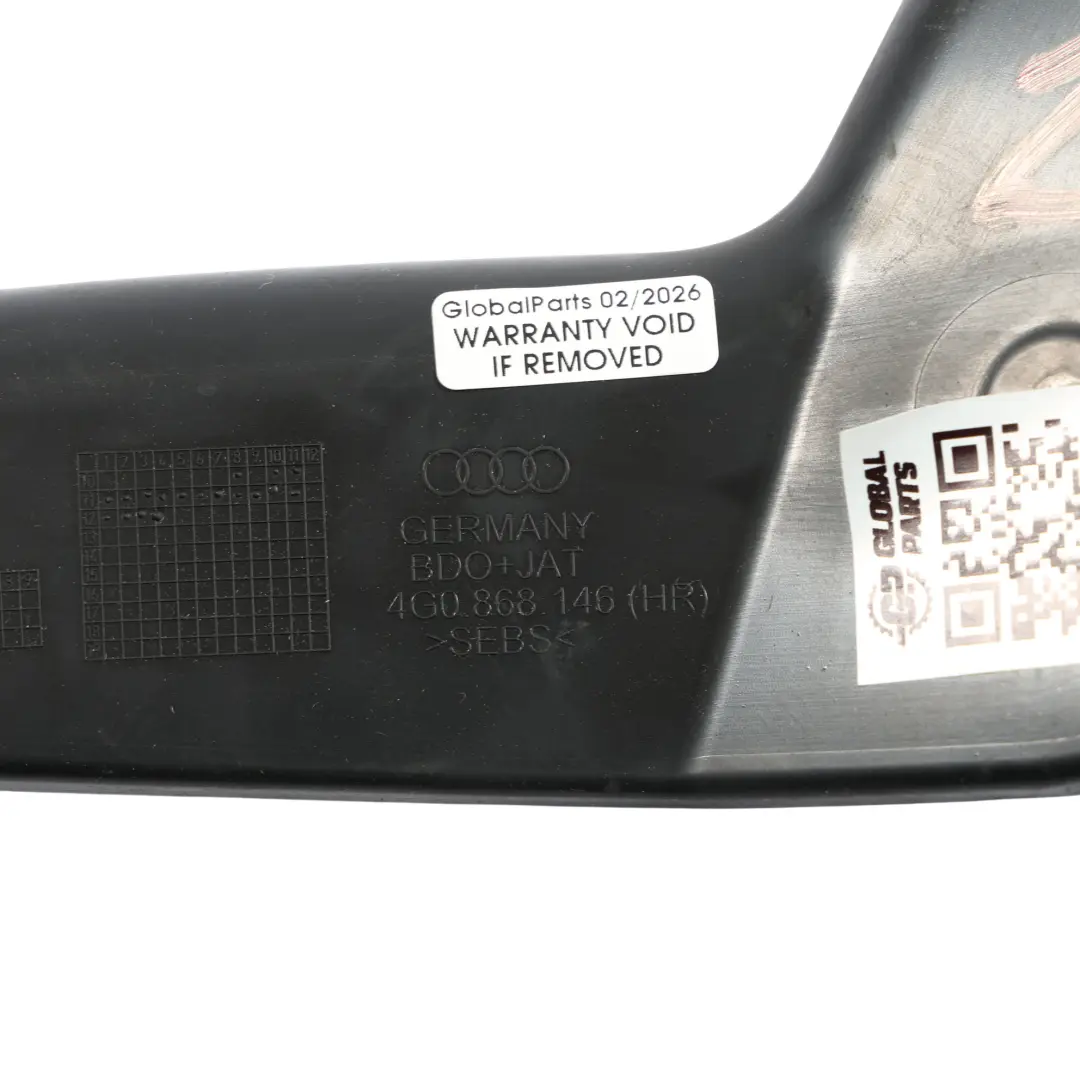 Audi A6 C7 Hintere Tür Lagerung Gummi Einfügen Matte Boden Inlay - SKU 4G0868146 - Teilenummer 4G0868146