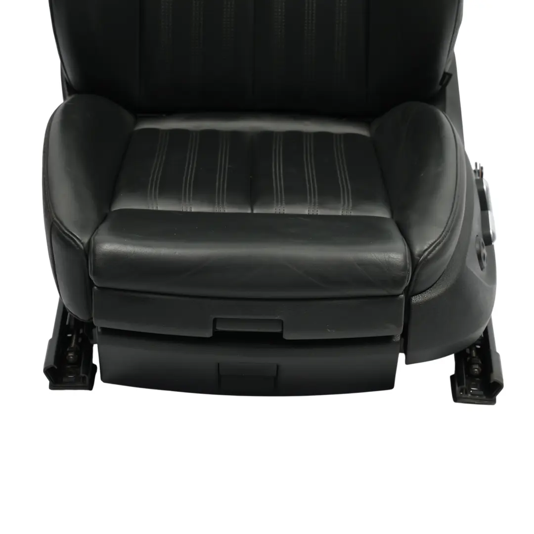 Fotel Lewy Przód Sport S-Line Grzany Skóra Soul Czarna do Audi A6 C7 o numerze 4G0881805BD Audi A6 C7 Fotel Lewy Przód Sport S-Line Grzany Skóra Soul Czarna - SKU 4G0881805BD-1 - Numer Części 4G0881805BD