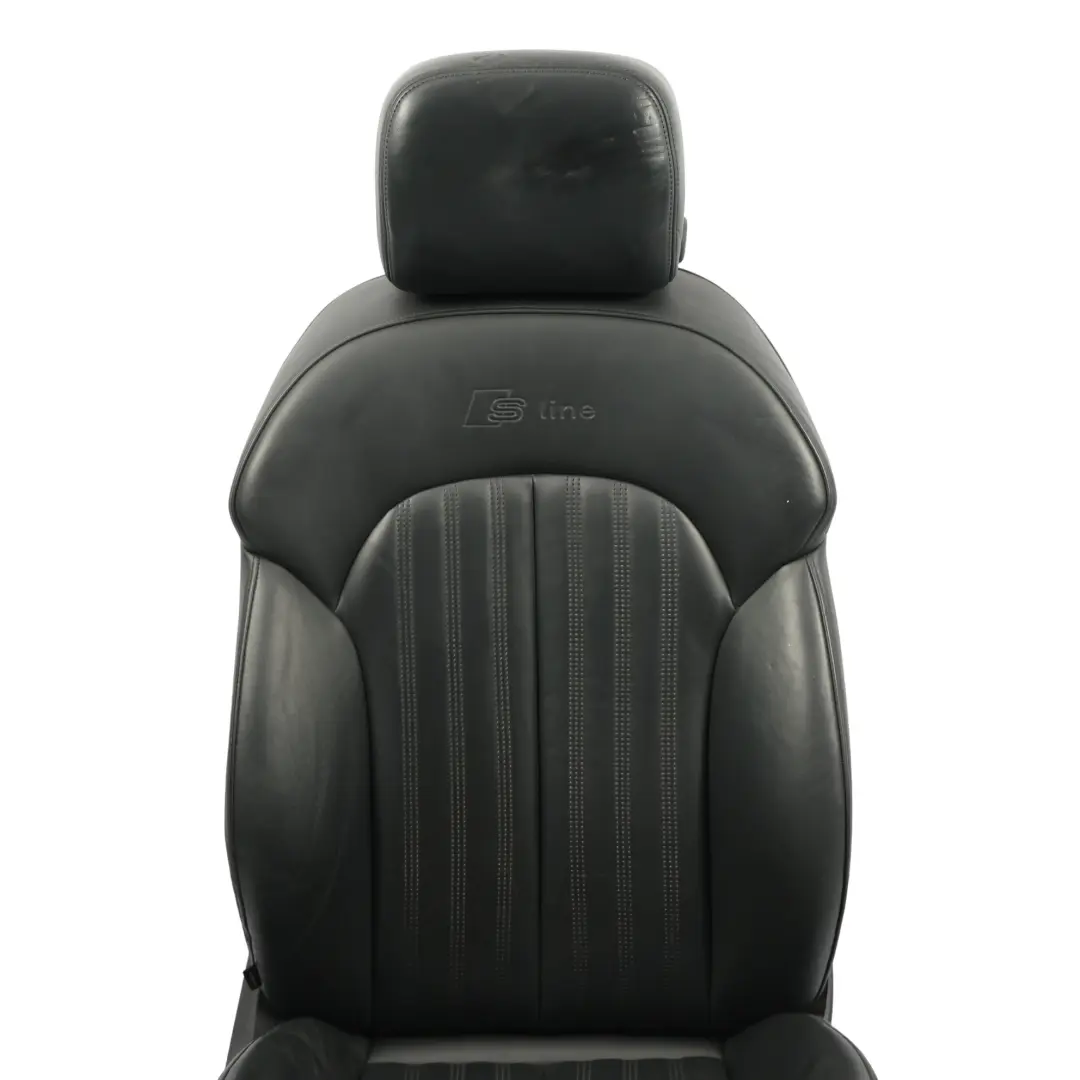 Front Sport Sitz S-Line Beheizt Memory Leder Seele Schwarz Rechts für Audi A7 4G mit Teilenummer 4G0881806BD Audi A7 4G Front Sport Sitz S-Line Beheizt Memory Leder Seele Schwarz Rechts - SKU 4G0881806BD-4 - Teilenummer 4G0881806BD