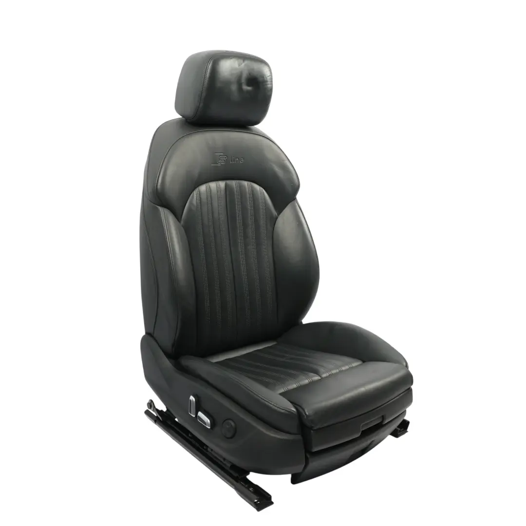 Audi A7 4G Front Sport Sitz S-Line Beheizt Memory Leder Seele Schwarz Rechts - SKU 4G0881806BD-4 - Teilenummer 4G0881806BD
