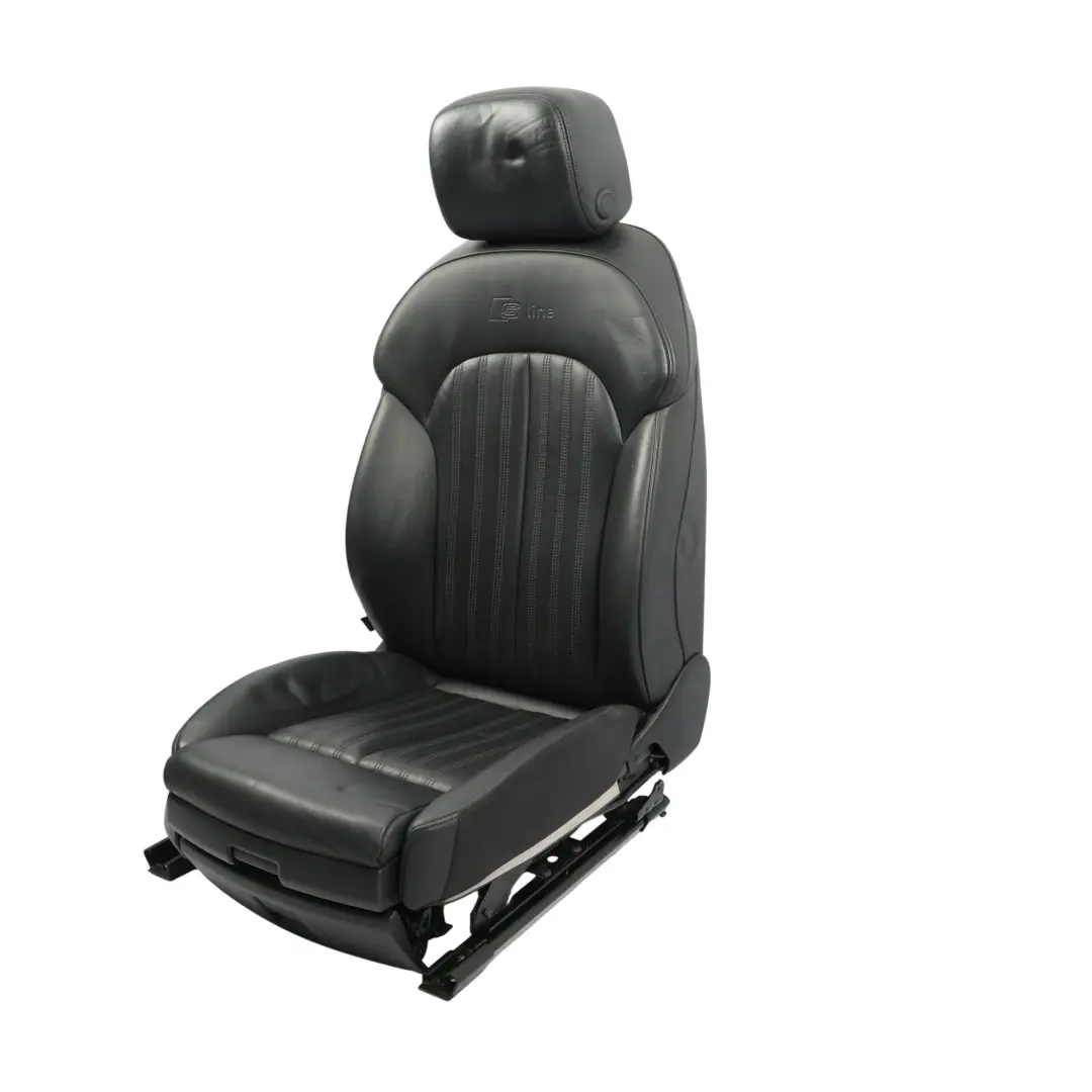 Front Sport Sitz S-Line Beheizt Memory Leder Seele Schwarz Rechts für Audi A7 4G mit Teilenummer 4G0881806BD Audi A7 4G Front Sport Sitz S-Line Beheizt Memory Leder Seele Schwarz Rechts - SKU 4G0881806BD-4 - Teilenummer 4G0881806BD