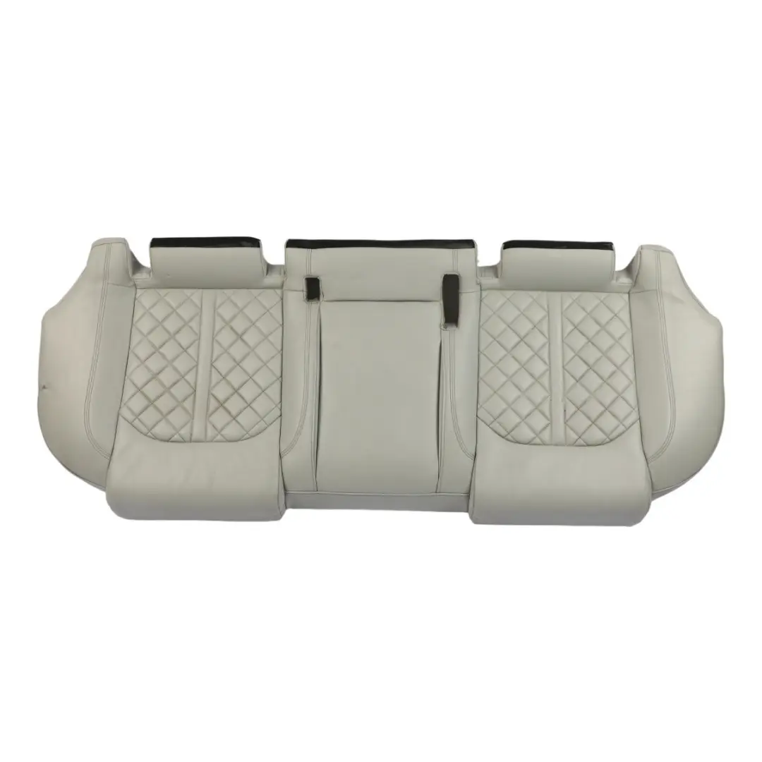 Audi S6 C7 Rear Seat Bench Seat Couch Covering Leather Moon Silver/Agate Grey - SKU 4G0885405H - Part number 4G0885405H