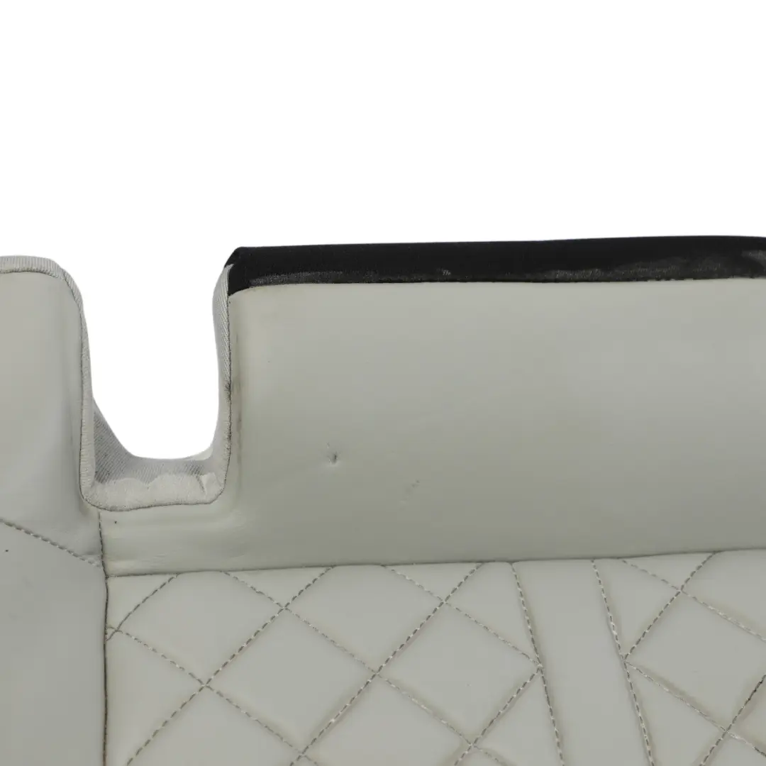 Audi S6 C7 Rear Seat Bench Seat Couch Covering Leather Moon Silver/Agate Grey - SKU 4G0885405H - Part number 4G0885405H
