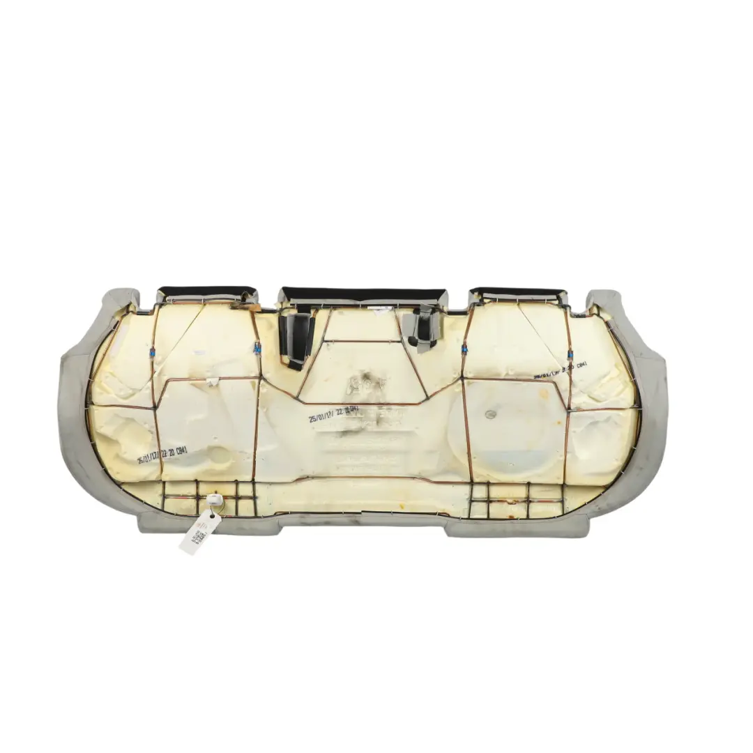 Audi S6 C7 Rear Seat Bench Seat Couch Covering Leather Moon Silver/Agate Grey - SKU 4G0885405H - Part number 4G0885405H