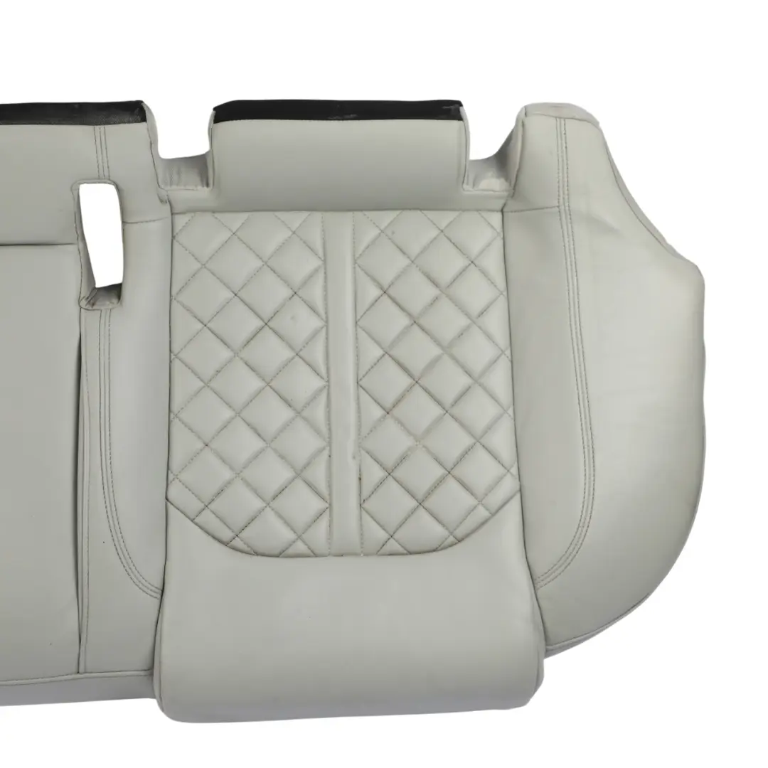 Audi S6 C7 Rear Seat Bench Seat Couch Covering Leather Moon Silver/Agate Grey - SKU 4G0885405H - Part number 4G0885405H