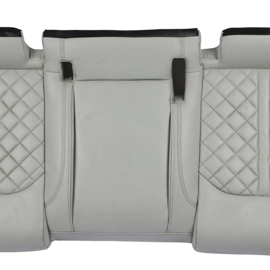 Audi S6 C7 Rear Seat Bench Seat Couch Covering Leather Moon Silver/Agate Grey - SKU 4G0885405H - Part number 4G0885405H