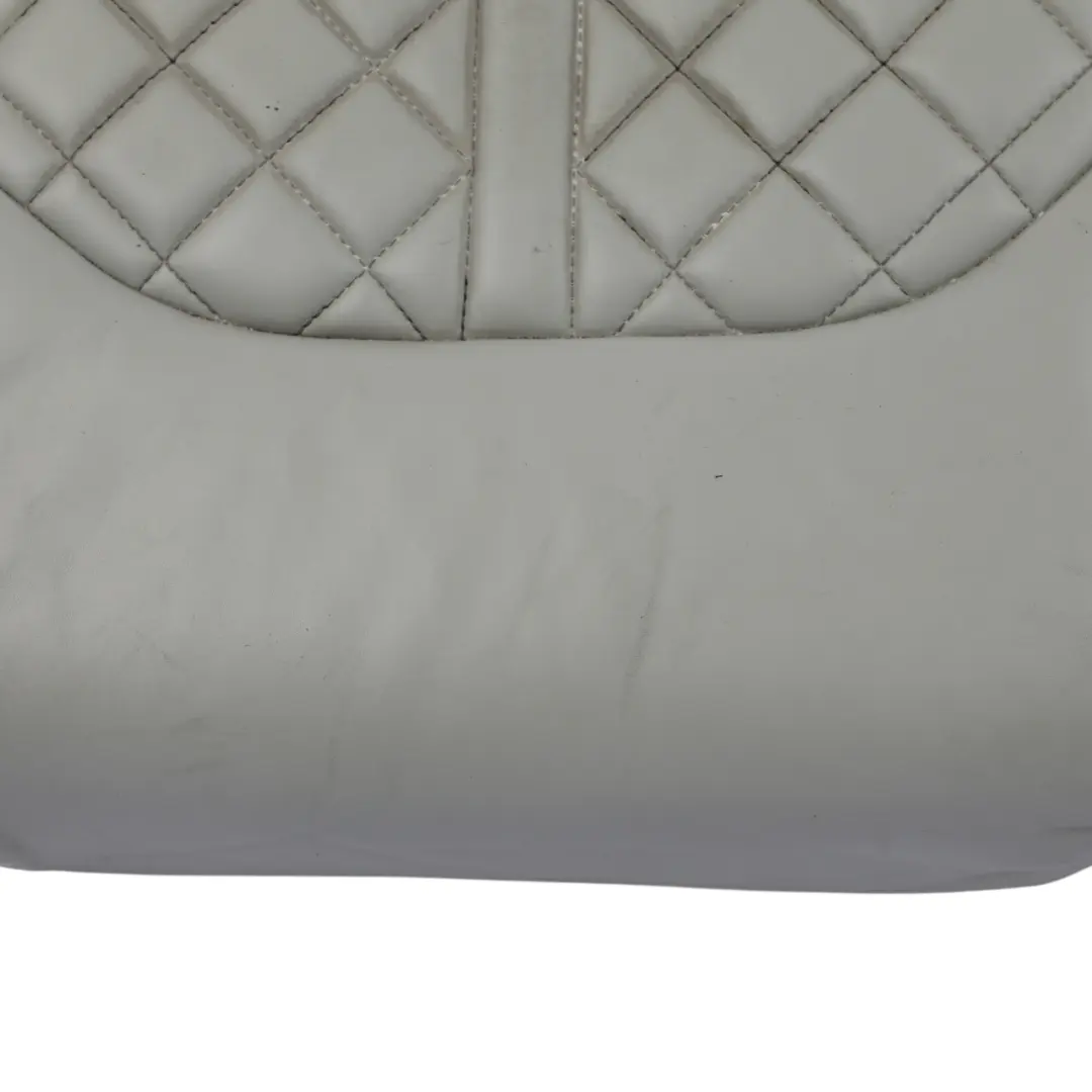 Audi S6 C7 Rear Seat Bench Seat Couch Covering Leather Moon Silver/Agate Grey - SKU 4G0885405H - Part number 4G0885405H