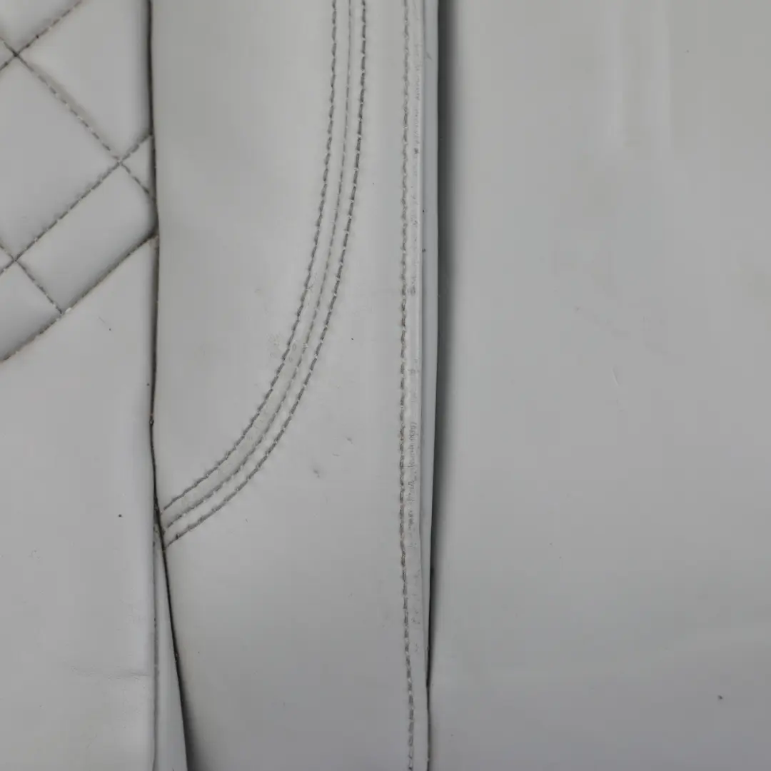 Audi S6 C7 Rear Seat Bench Seat Couch Covering Leather Moon Silver/Agate Grey - SKU 4G0885405H - Part number 4G0885405H