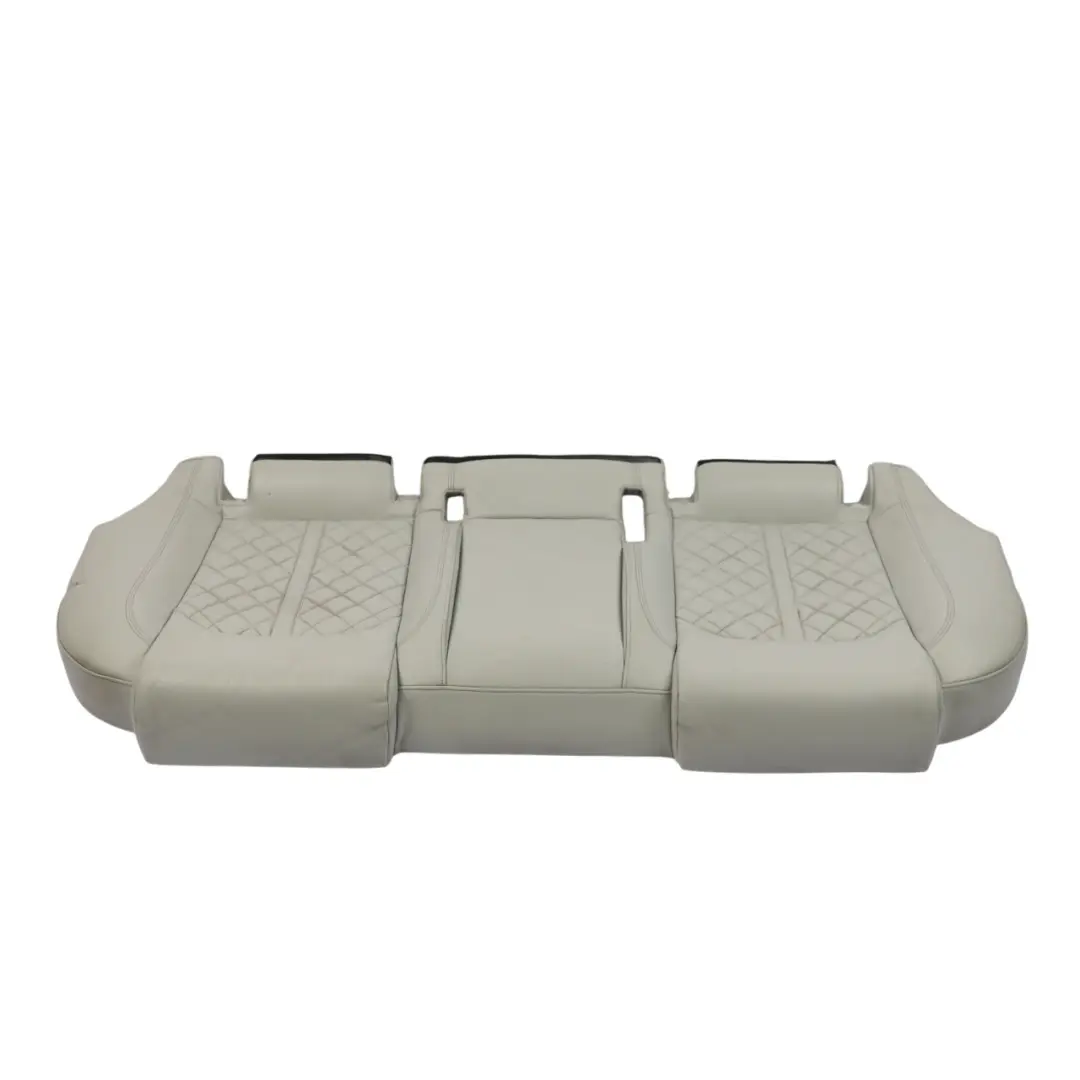 Audi S6 C7 Rear Seat Bench Seat Couch Covering Leather Moon Silver/Agate Grey - SKU 4G0885405H - Part number 4G0885405H