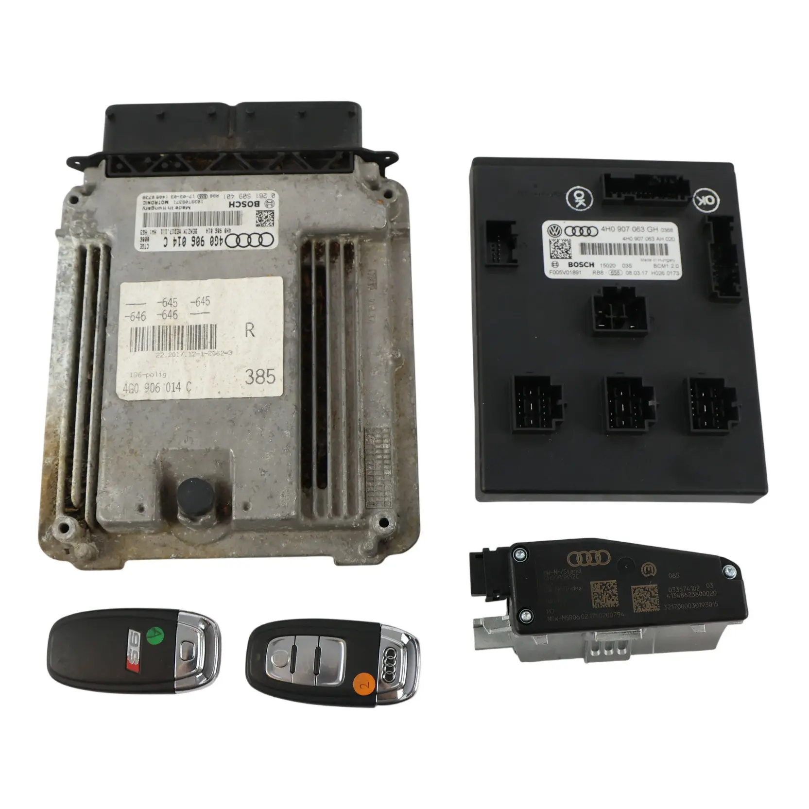 Audi S6 C7 4.0 TFSI CTGE Quattro Motor Steuerung ECU Kit 4G0906014C Automatik