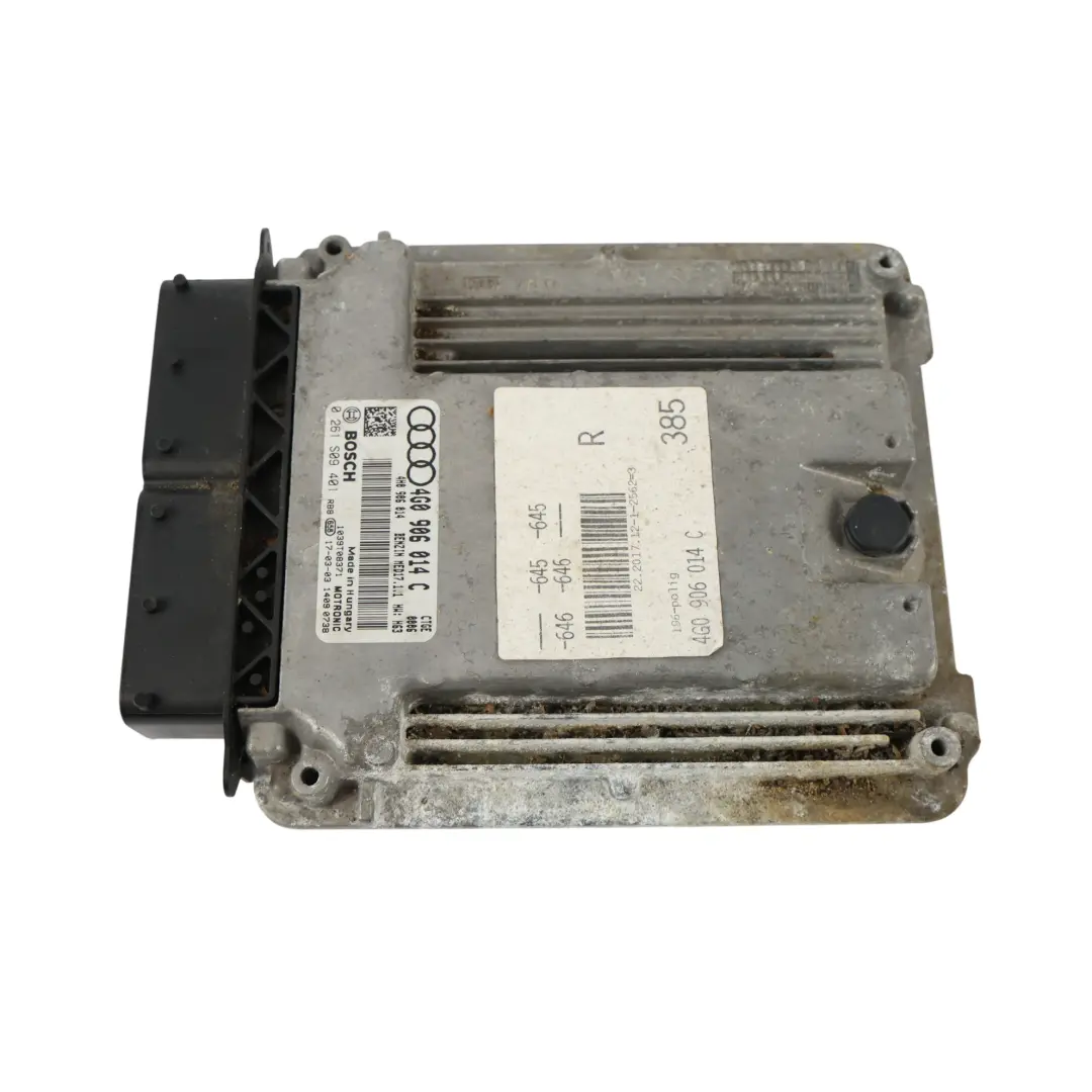 4.0TFSI CTGE Quattro Zestaw Sterownik Silnika Automat do Audi S6 C7 o numerze 4G0906014C Audi S6 C7 4.0TFSI CTGE Quattro Zestaw Sterownik Silnika Automat - SKU 4G0906014C-1 - Numer Części 4G0906014C
