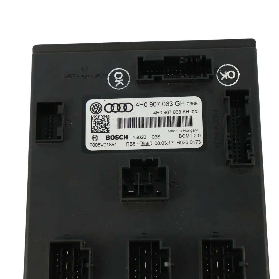 Audi S6 C7 4.0 TFSI CTGE Quattro Engine Control ECU Kit Automatic - SKU 4G0906014C-1 - Part number 4G0906014C