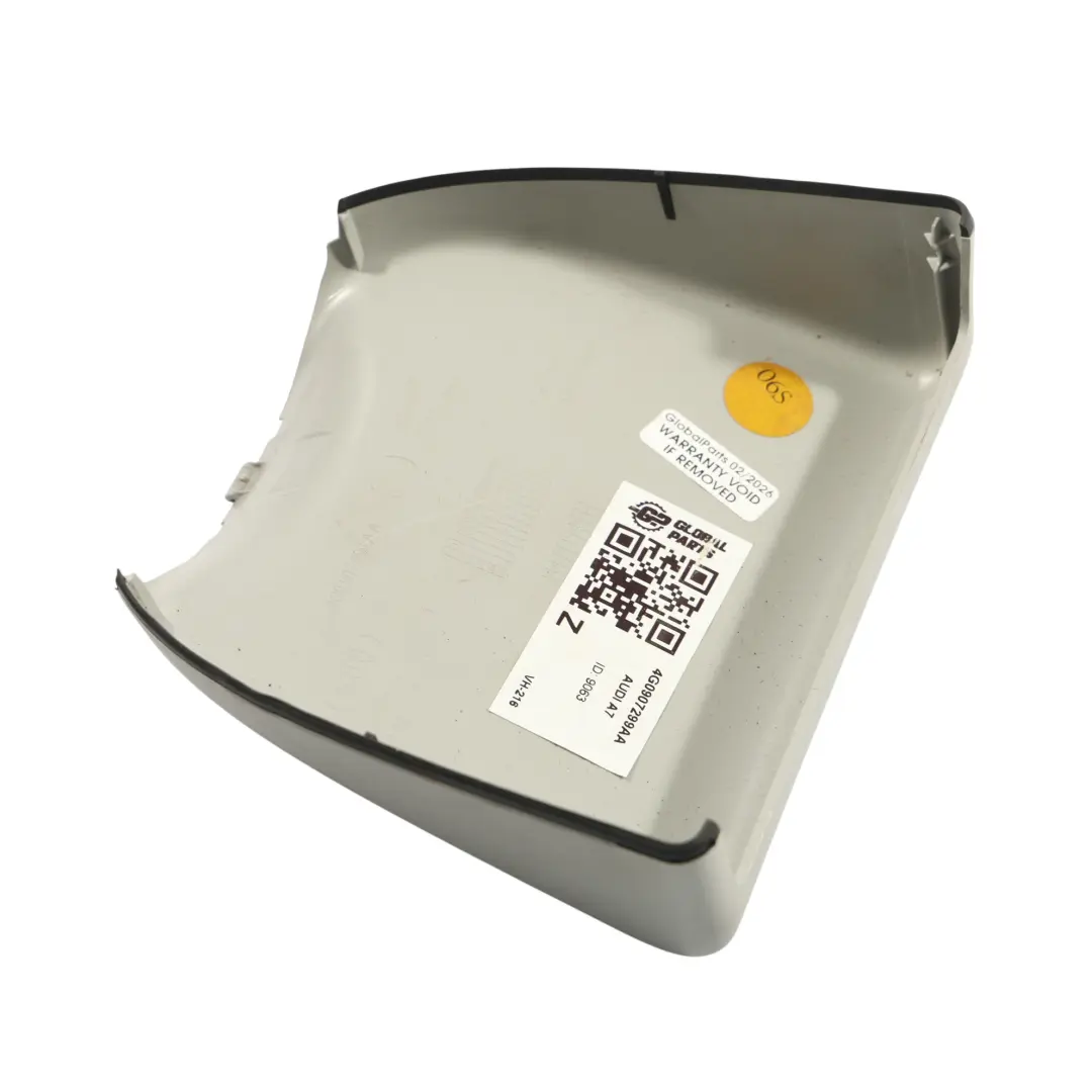 Osłona Lusterka Wewnętrznego do Audi A6 C7 o numerze 4G0907299AA Audi A6 C7 Osłona Lusterka Wewnętrznego - SKU 4G0907299AA - Numer Części 4G0907299AA