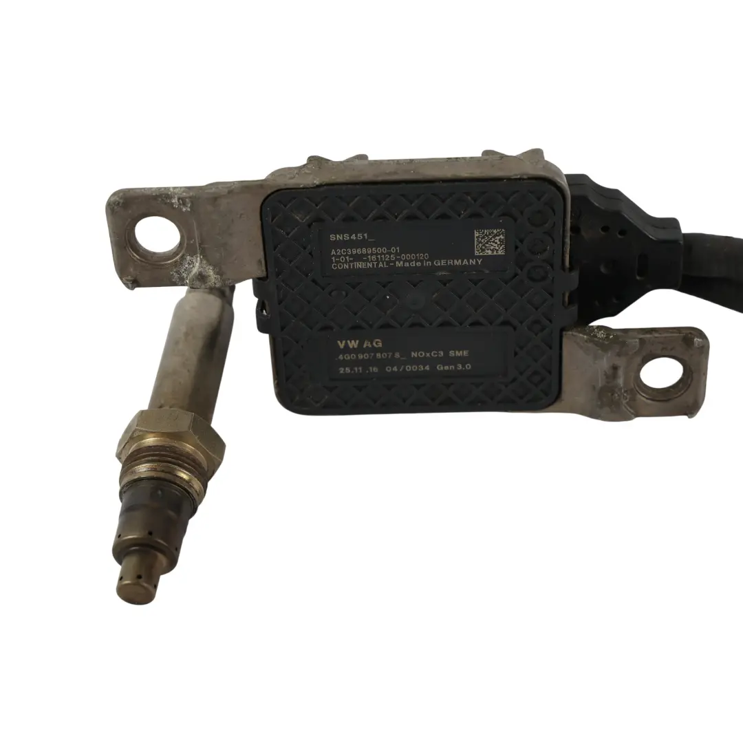 Capteur Nox 3.0 TDI CVUA Diesel pour Audi A6 C7 A7 4G à propos du numéro de pièce 4G0907807S Audi A6 C7 A7 4G Capteur Nox 3.0 TDI CVUA Diesel - SKU 4G0907807S - Numéro de pièce 4G0907807S