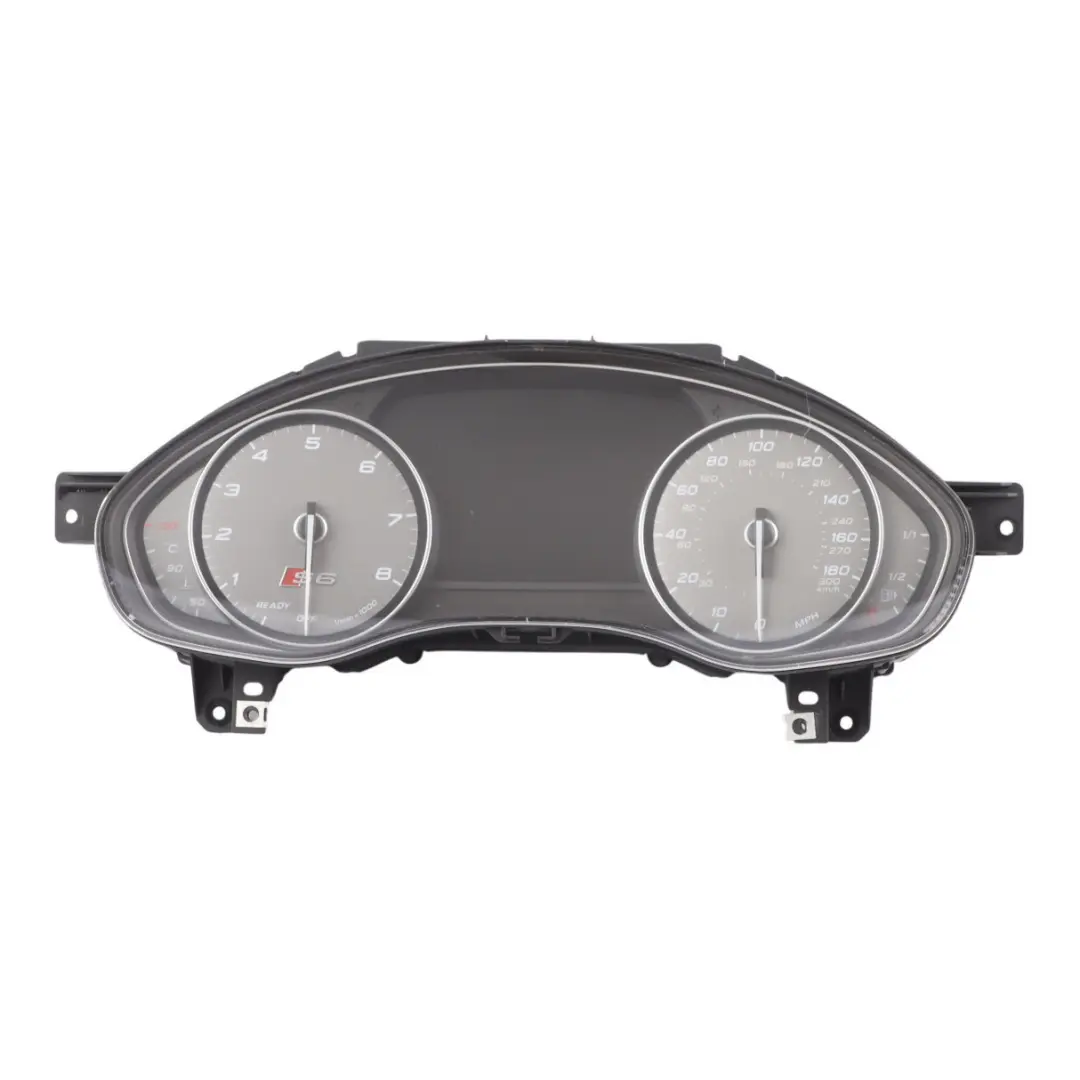 Audi S6 C7 Instrument Cluster Speedometer Clocks Petrol Automatic - SKU RHD-4G0920982P - Part number 4G0920982P