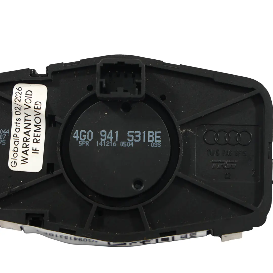 Audi A6 C7 Panel Przełącznik Świateł - SKU 4G0941531BE-1 - Numer Części 4G0941531BE