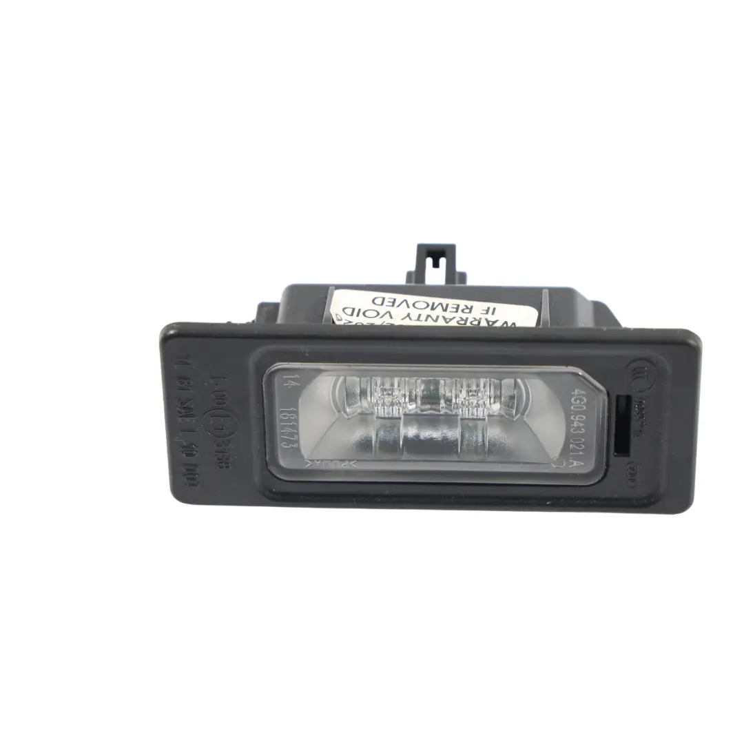 Audi A1 8X Kennzeichen Leuchte Hinten - SKU 4G0943021A - Teilenummer 4G0943021A