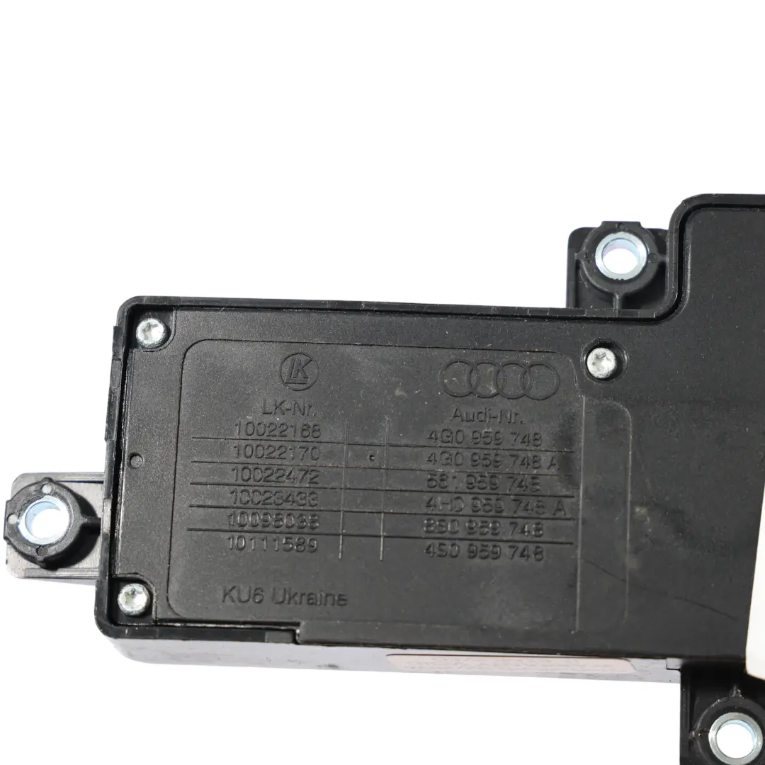 Mk3 3V Przełącznik Regulacji Fotela Przedni Prawy do Skoda Superb o numerze 4G0959748A Skoda Superb Mk3 3V Przełącznik Regulacji Fotela Przedni Prawy - SKU 4G0959748A - Numer Części 4G0959748A