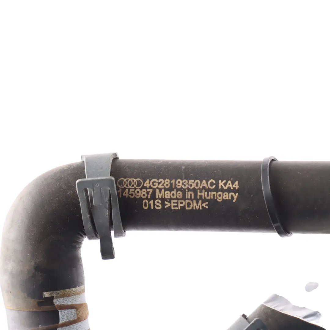 Water Pipe Hose Engine Coolant Cooling Line 3.0 TDI to Audi A6 C7 A7 4G with Part number 4G2819350AC Audi A6 C7 A7 4G Water Pipe Hose Engine Coolant Cooling Line 3.0 TDI - SKU RHD-4G2819350AC - Part number 4G2819350AC