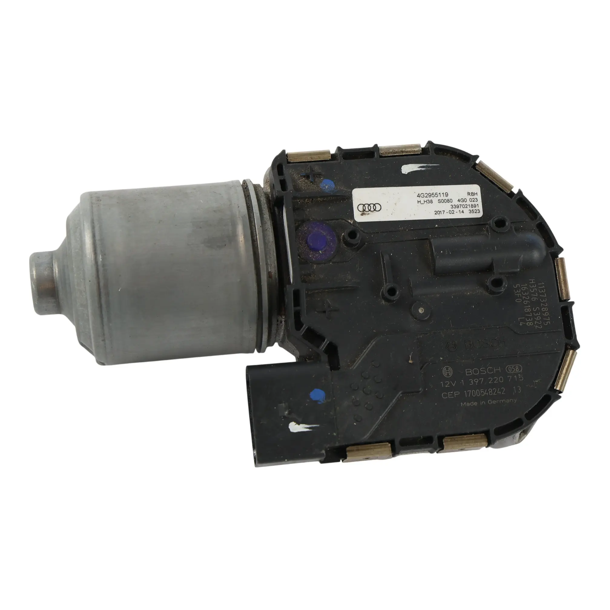 Audi A6 C7 A7 4G Parabrezza Anteriore Tergicristallo Unità Motore 4G2955023C