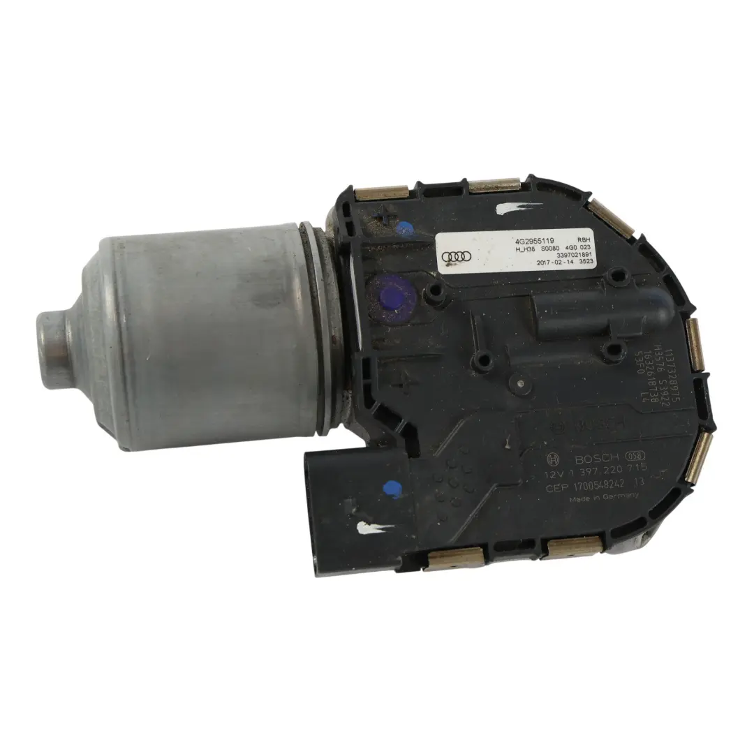 Parabrezza Anteriore Tergicristallo Unità Motore per Audi A6 C7 A7 4G con numero di parte 4G2955023C Audi A6 C7 A7 4G Parabrezza Anteriore Tergicristallo Unità Motore - SKU 4G2955023C-1 - Numero di parte 4G2955023C