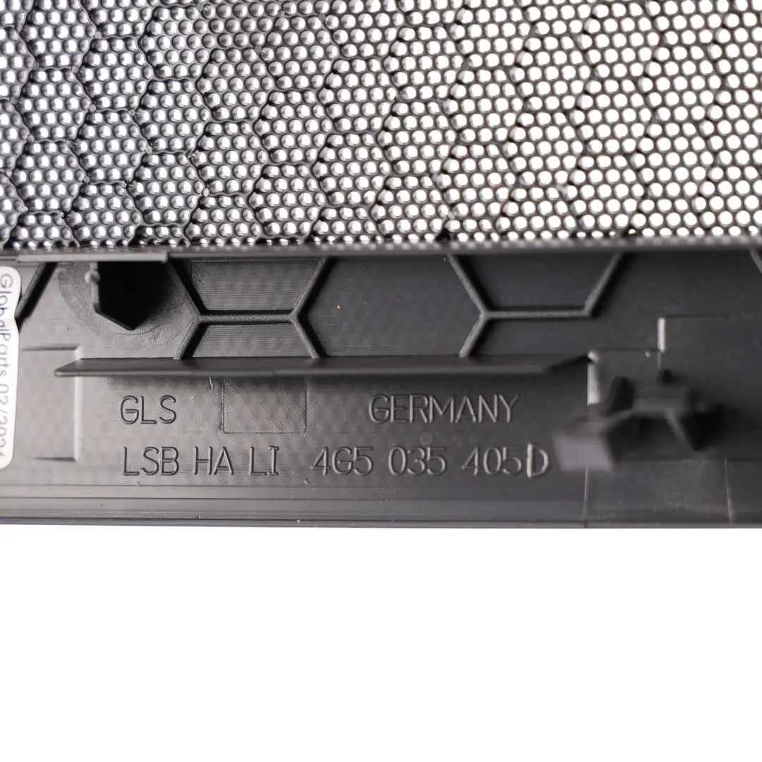 Audi A6 C7 Hintere Hutablage Lautsprecher Abdeckung Verkleidung Links - SKU 4G5035405D - Teilenummer 4G5035405D