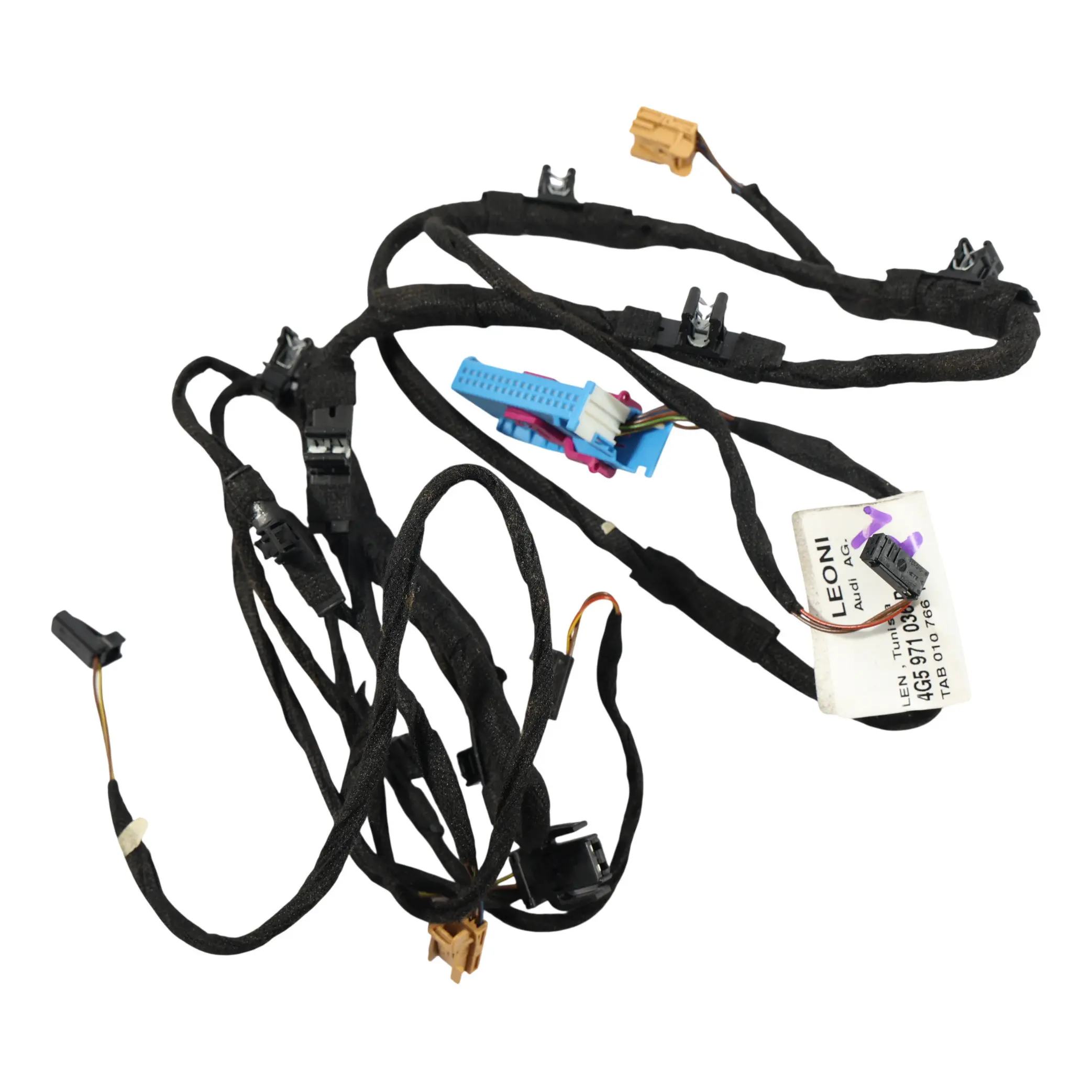 Audi A6 C7 Vordertür Tür Kabelbaum Kabel Beifahrer Seite 4G5971036P