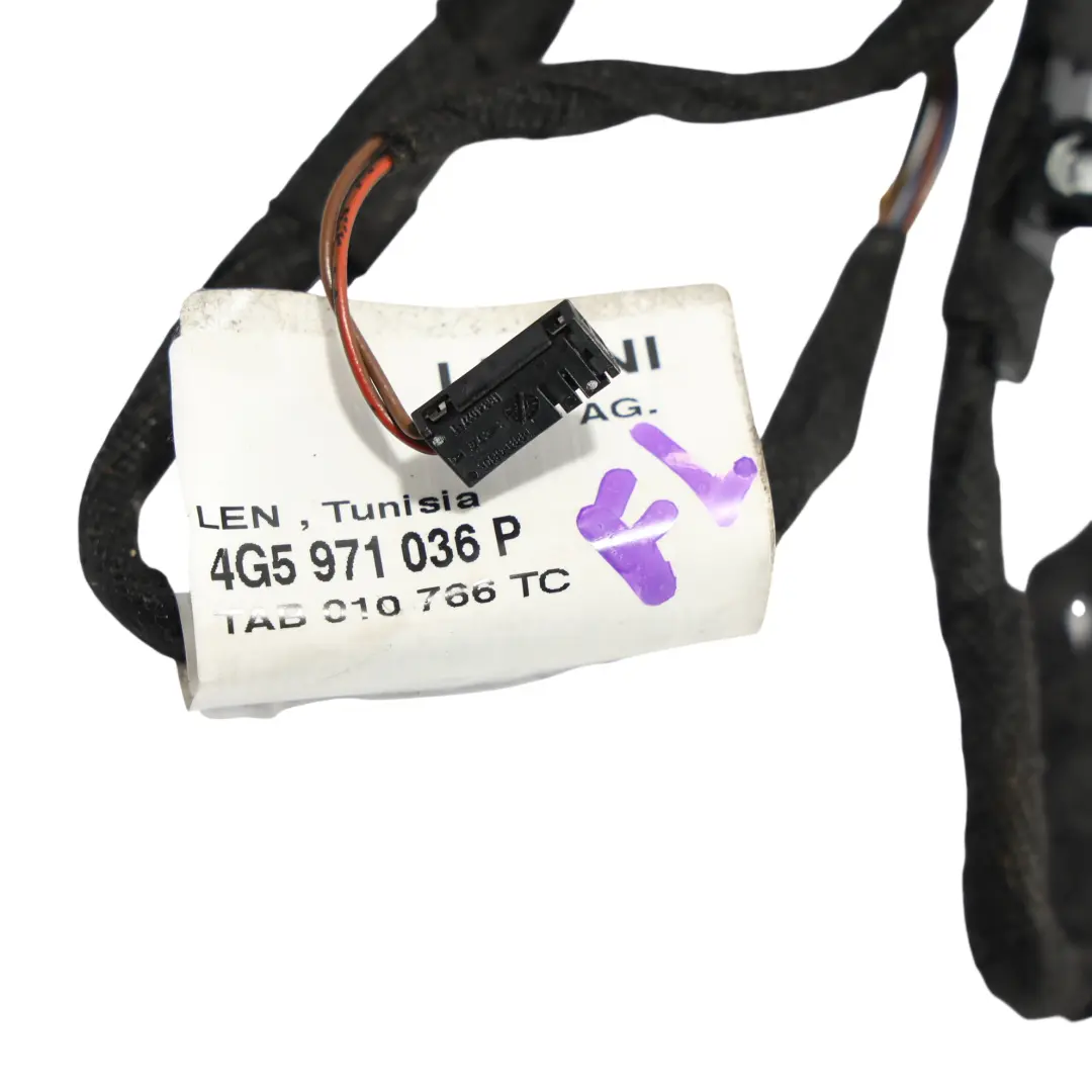 Audi A6 C7 Front Door Door Wiring Harness Loom Cable Passenger Side - SKU 4G5971036P - Part number 4G5971036P