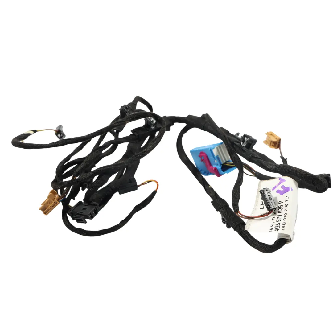 Audi A6 C7 Porta Anteriore Cablaggio Cablaggio Cavo Lato Passeggero - SKU 4G5971036P - Numero di parte 4G5971036P