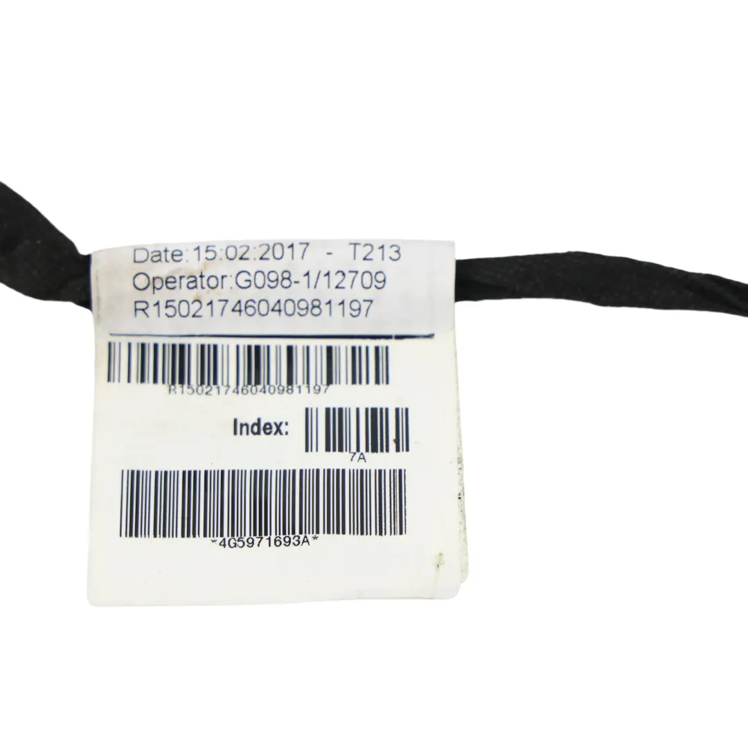 Audi S6 C7 Türverkleidung Verkabelung Kabelbaum Kabel Hinten Links - SKU 4G5971693A - Teilenummer 4G5971693A