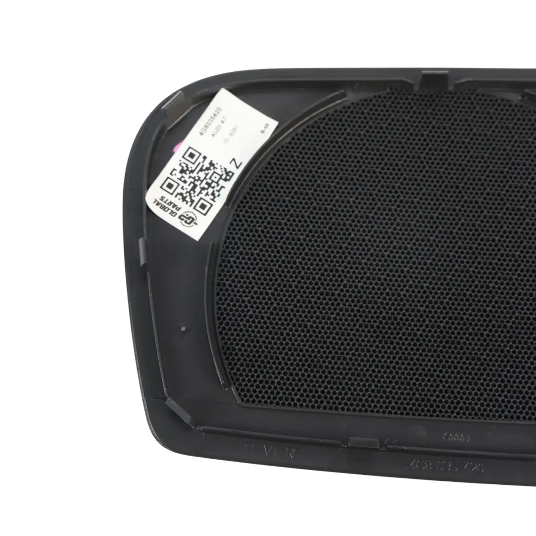 4G8 RS7 Lautsprecher Abdeckung Schwarz Vorne Rechts für Audi A7 mit Teilenummer 4G8035420 Audi A7 4G8 RS7 Lautsprecher Abdeckung Schwarz Vorne Rechts - SKU 4G8035420 - Teilenummer 4G8035420