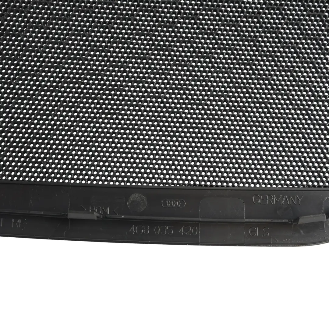 4G8 RS7 Altoparlante Copertura Griglia Nera Anteriore Destra per Audi A7 con numero di parte 4G8035420 Audi A7 4G8 RS7 Altoparlante Copertura Griglia Nera Anteriore Destra - SKU 4G8035420 - Numero di parte 4G8035420