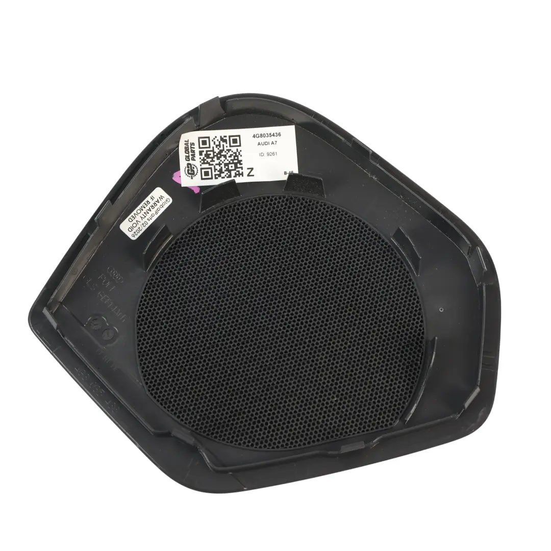 4G8 RS7 Lautsprecher Verkleidung Grill Abdeckung Hinten Rechts für Audi A7 mit Teilenummer 4G8035436 Audi A7 4G8 RS7 Lautsprecher Verkleidung Grill Abdeckung Hinten Rechts - SKU 4G8035436 - Teilenummer 4G8035436