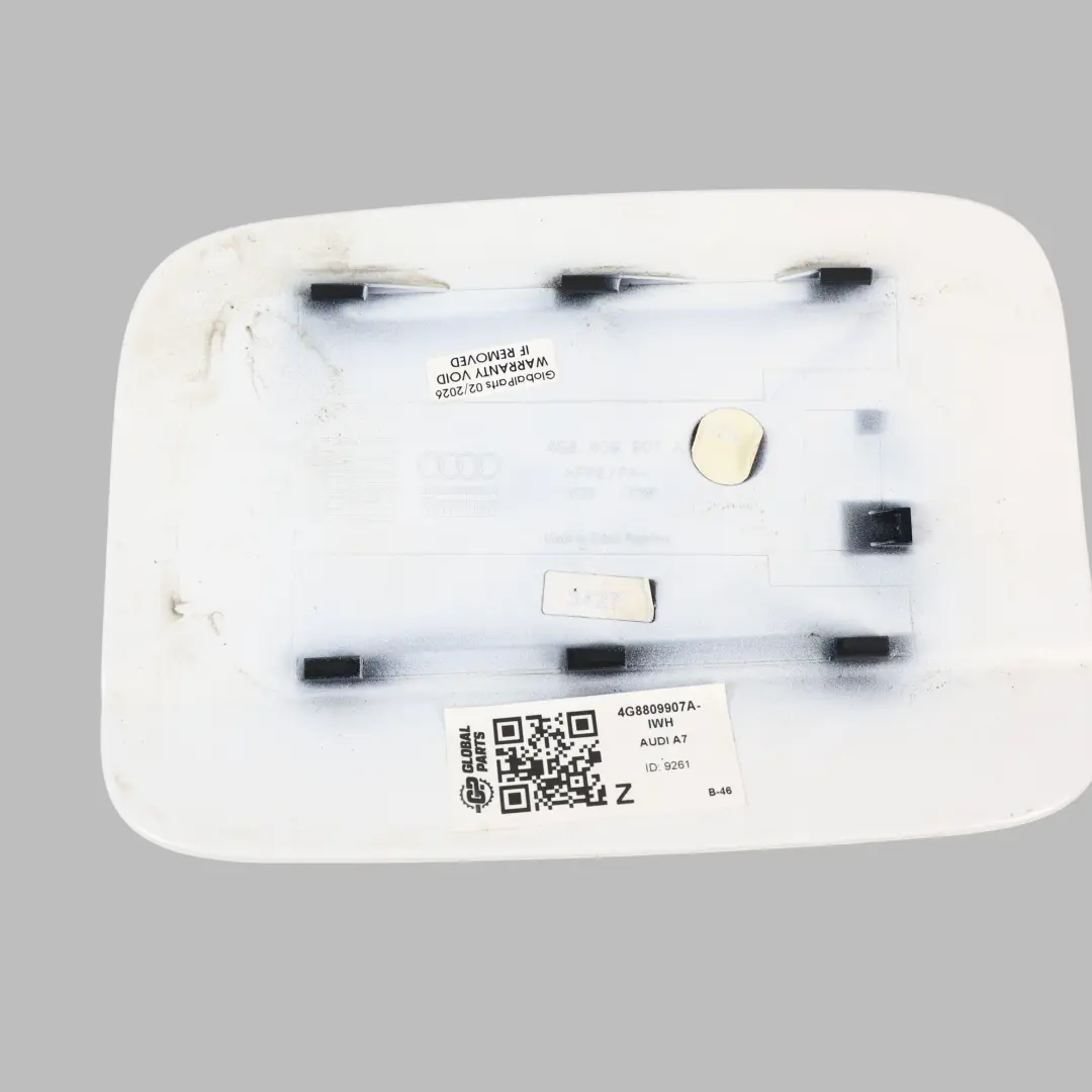 Audi A7 4G Tapón Tapa Llenado Combustible Ibis Blanco - Y9C - SKU 4G8809907A-IWH - Número de pieza 4G8809907A