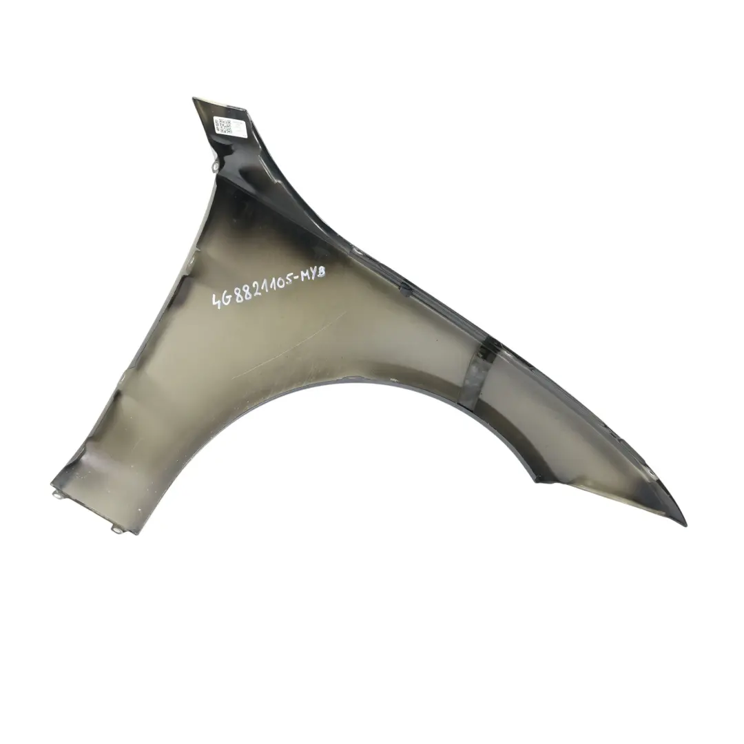 Side Panel Front Left N/S Wing Fender Mythical Black Metallic - Y9T to Audi A7 4G with Part number 4G8821105B Audi A7 4G Side Panel Front Left N/S Wing Fender Mythical Black Metallic - Y9T - SKU 4G8821105B-MYB - Part number 4G8821105B