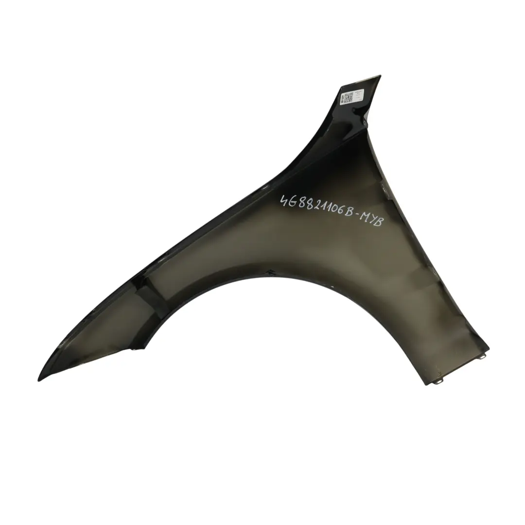 Side Panel Front Right O/S Wing Fender Mythical Black Metallic - Y9T to Audi A7 4G with Part number 4G8821106B Audi A7 4G Side Panel Front Right O/S Wing Fender Mythical Black Metallic - Y9T - SKU 4G8821106B-MYB - Part number 4G8821106B