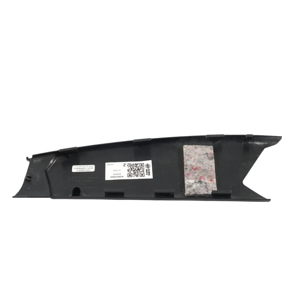 Sportback Cache De Tringle De Hayon Droit pour Audi A7 4G à propos du numéro de pièce 4G8827686A Audi A7 4G Sportback Cache De Tringle De Hayon Droit - SKU 4G8827686A - Numéro de pièce 4G8827686A