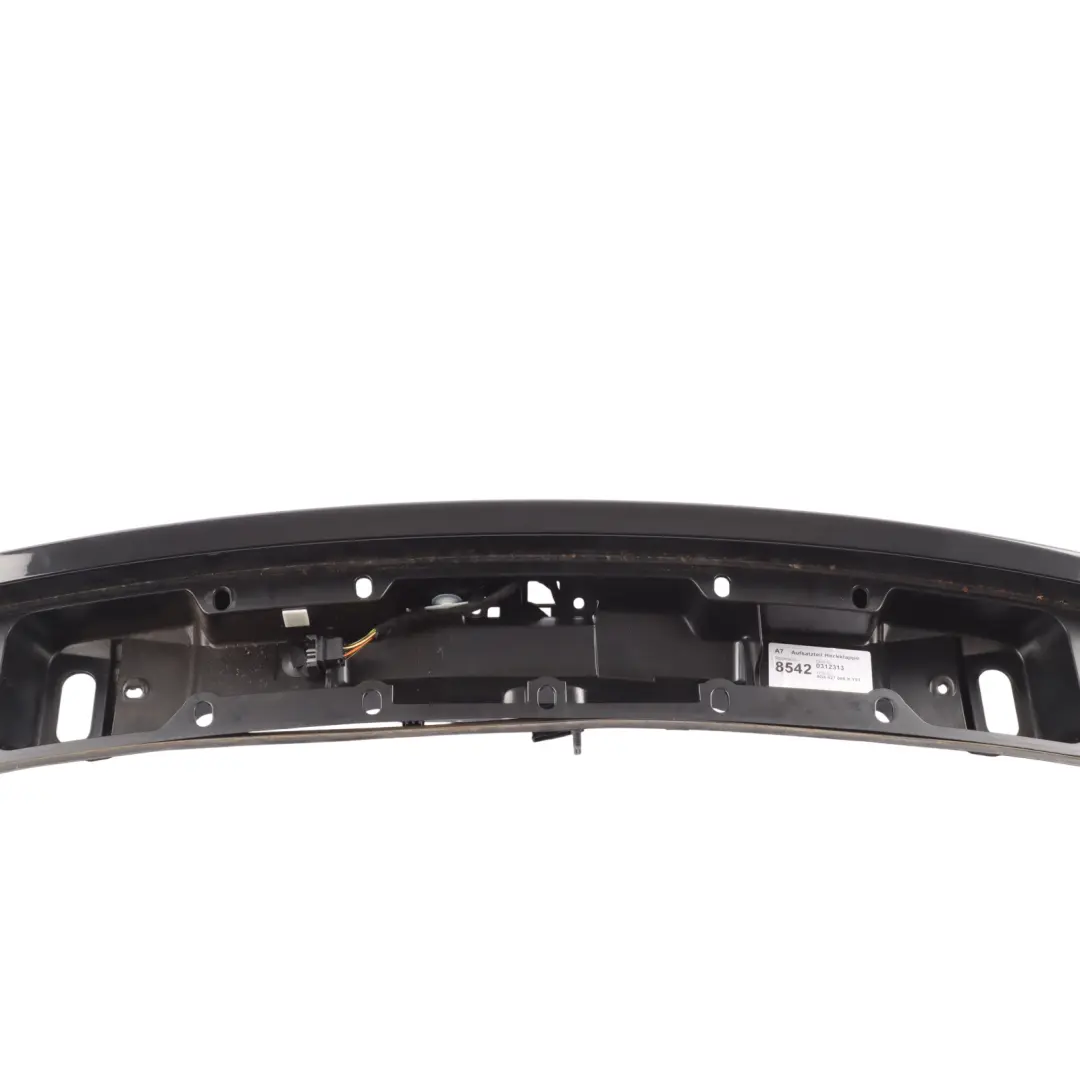 Sportback Rear Spoiler Tailgate Trunk Panel Mythical Black - Y9T to Audi A7 4G with Part number 4G8827987A Audi A7 4G Sportback Rear Spoiler Tailgate Trunk Panel Mythical Black - Y9T - SKU 4G8827987A-MYB - Part number 4G8827987A