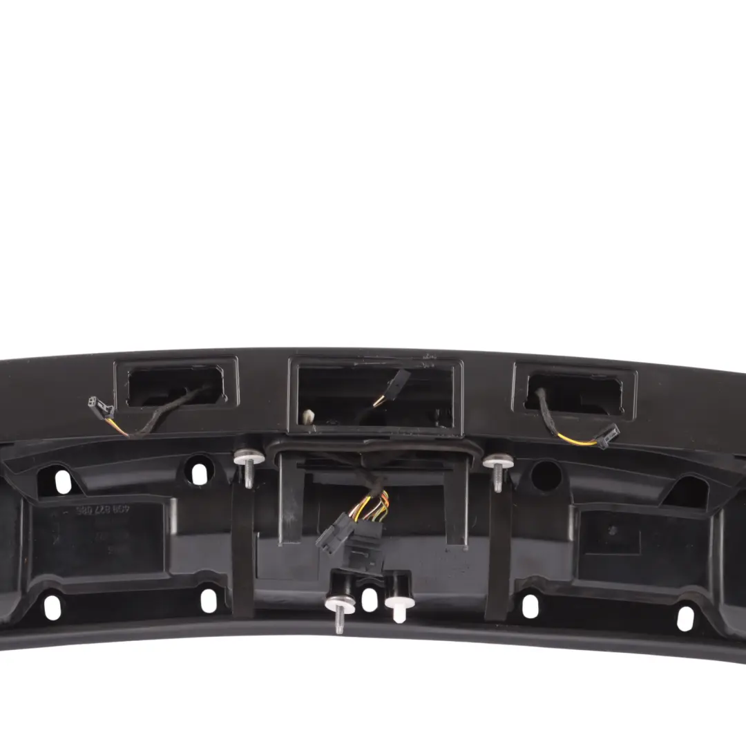 Sportback Rear Spoiler Tailgate Trunk Panel Mythical Black - Y9T to Audi A7 4G with Part number 4G8827987A Audi A7 4G Sportback Rear Spoiler Tailgate Trunk Panel Mythical Black - Y9T - SKU 4G8827987A-MYB - Part number 4G8827987A