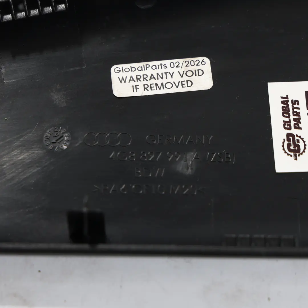 Audi A7 4G8 Portellone Tirante Copertura Piastra Interna Sinistra - SKU 4G8827991A - Numero di parte 4G8827991A