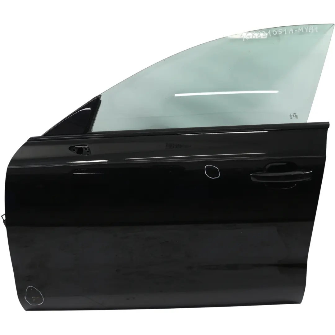 Door Front Left N/S Mythical Black Metallic - Y9T to Audi A7 4G with Part number 4G8831051A Audi A7 4G Door Front Left N/S Mythical Black Metallic - Y9T - SKU 4G8831051A-MYB1 - Part number 4G8831051A