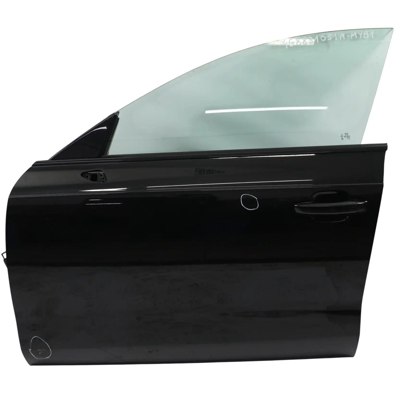 Audi A7 4G Porta Anteriore Sinistra Mythical Black Nero Metallizzato - Y9T