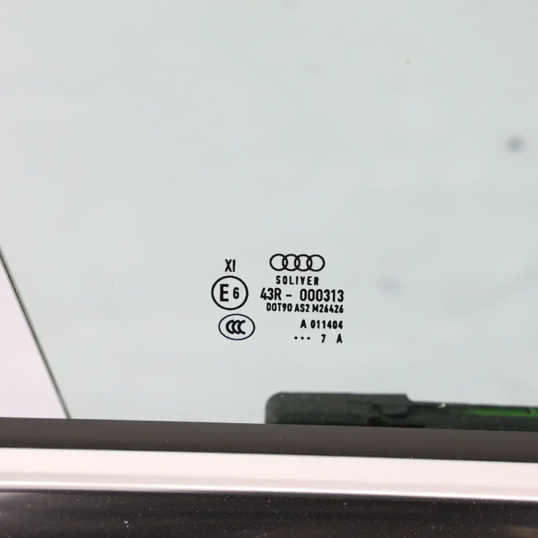 Audi A7 4G Panneau D'Habillage De Porte Avant Droite Ibis White - Y9C - SKU 4G8831052A-IWH - Numéro de pièce 4G8831052A