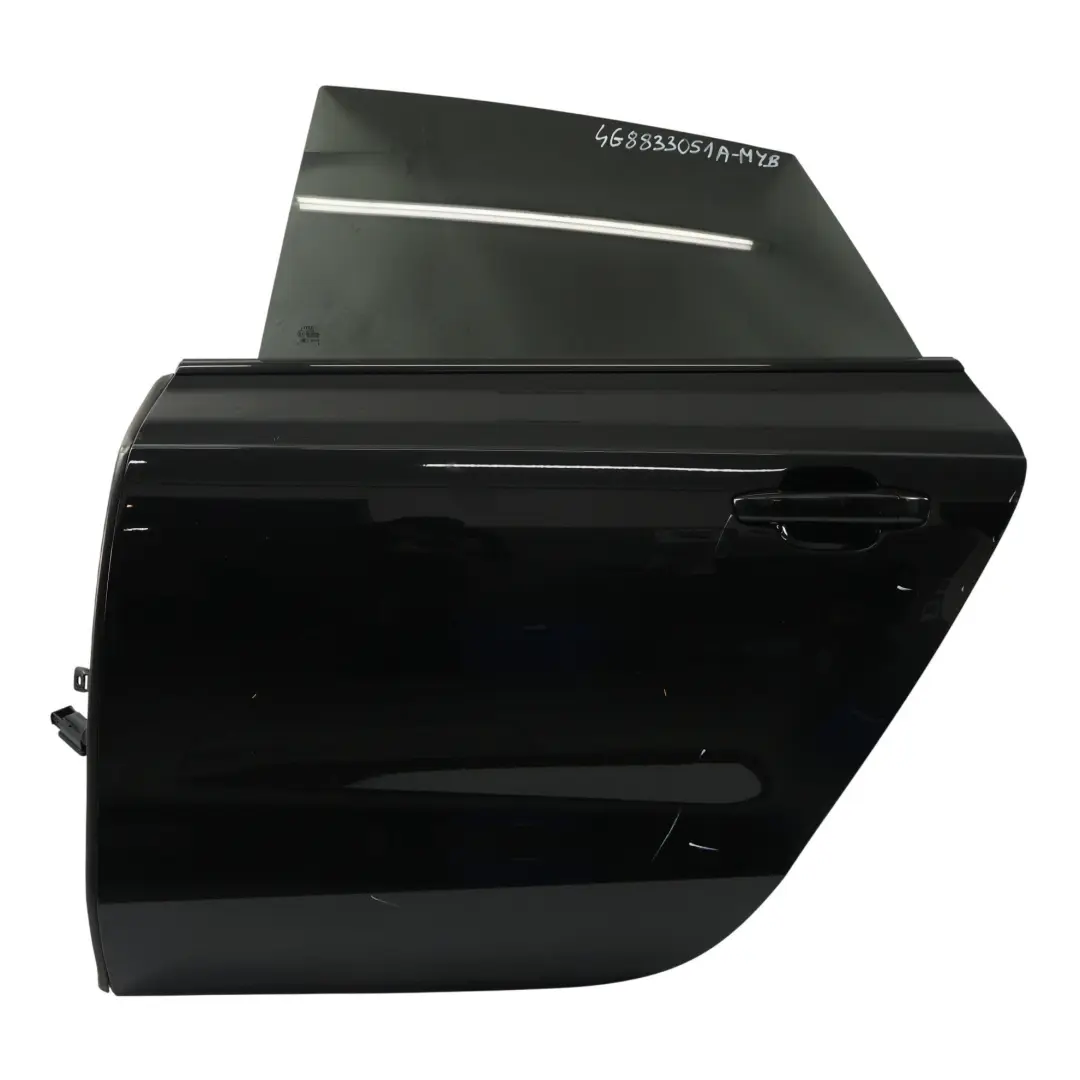 Puerta Trasera Izquierda Mythical Black Negro Metalizado - Y9T para Audi A7 S7 4G con número de pieza 4G8833051A Audi A7 S7 4G Puerta Trasera Izquierda Mythical Black Negro Metalizado - Y9T - SKU 4G8833051A-MYB - Número de pieza 4G8833051A