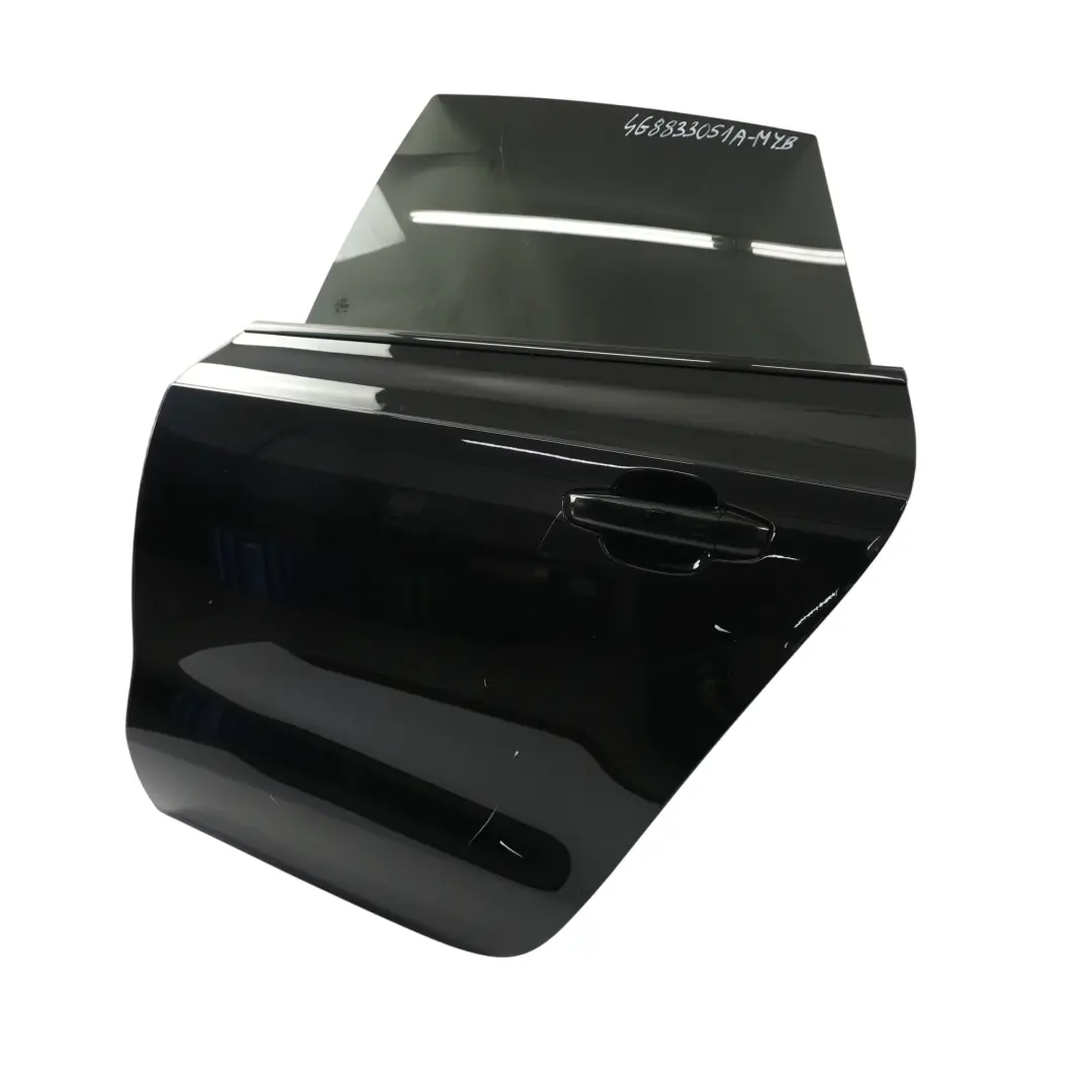 Audi A7 S7 4G Door Rear Left N/S Mythical Black Metallic - Y9T - SKU 4G8833051A-MYB - Part number 4G8833051A