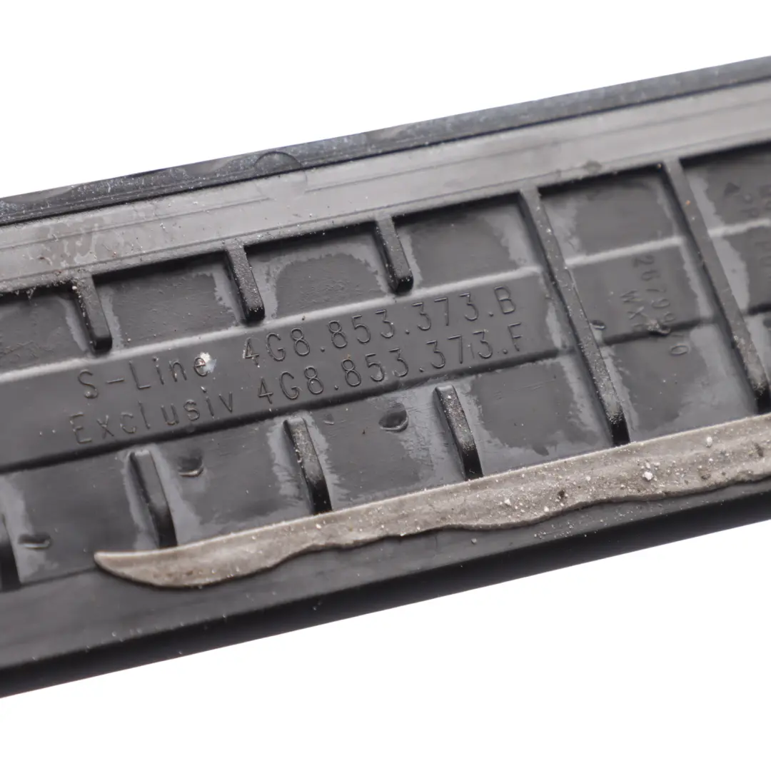 Front Rear Door Entry Sill Trim Left Right N/O/S to Audi A7 4G S-Line with Part number 4G8853373B Audi A7 4G S-Line Front Rear Door Entry Sill Trim Left Right N/O/S - SKU 4G8853373B - Part number 4G8853373B